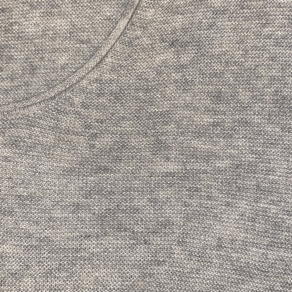 Madewell Light Grey Scoop Neck Alpaca & Wool Blend Sweater - Picture 7 of 12